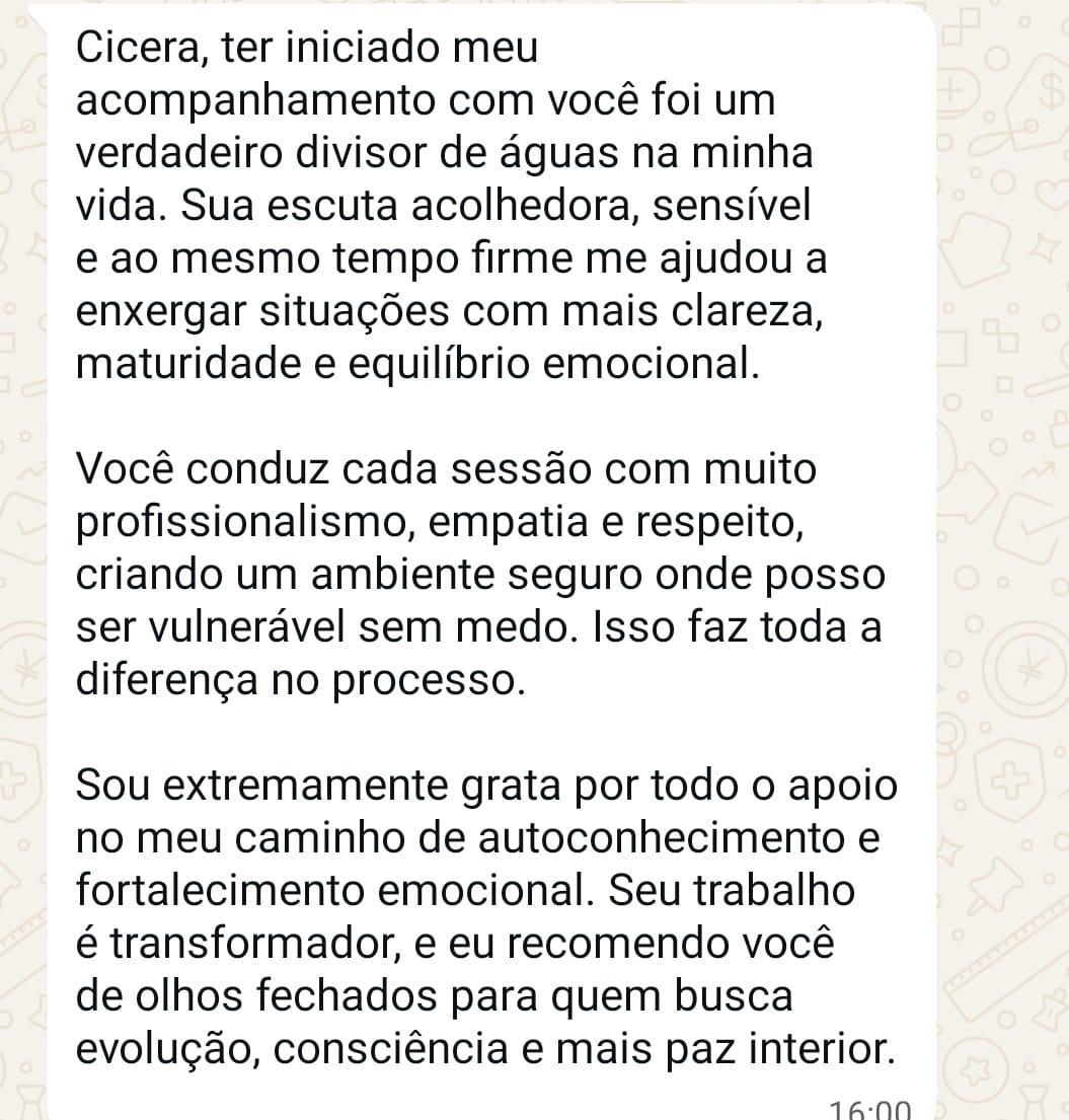 Depoimento de cliente